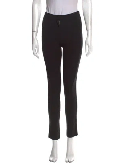Pre-owned Derek Lam Straight Leg Pants In Black