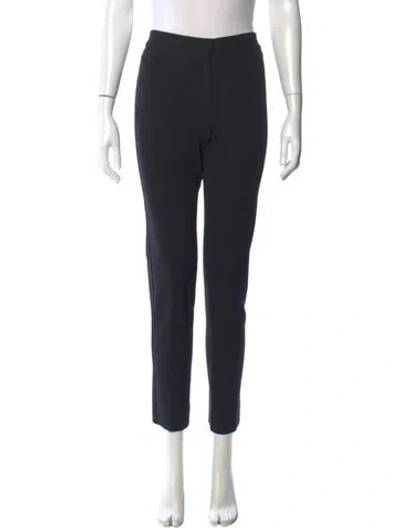 Pre-owned Derek Lam Straight Leg Pants In Black