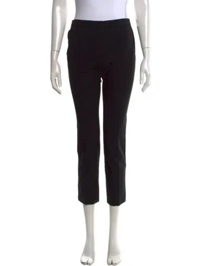 Pre-owned Derek Lam Straight Leg Pants In Black