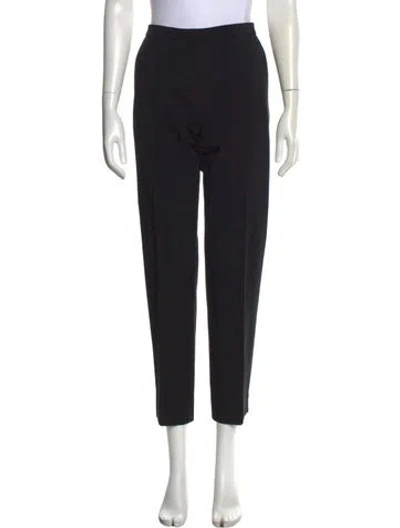 Pre-owned Derek Lam Straight Leg Pants In Black