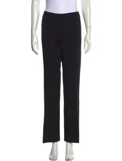 Pre-owned Derek Lam Straight Leg Pants In Black