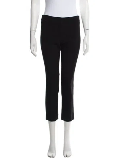 Pre-owned Derek Lam Straight Leg Pants In Black