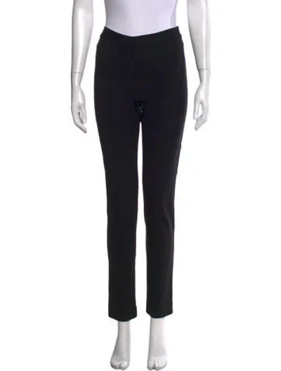 Pre-owned Derek Lam Straight Leg Pants In Black