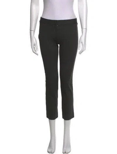 Pre-owned Derek Lam Straight Leg Pants In Black
