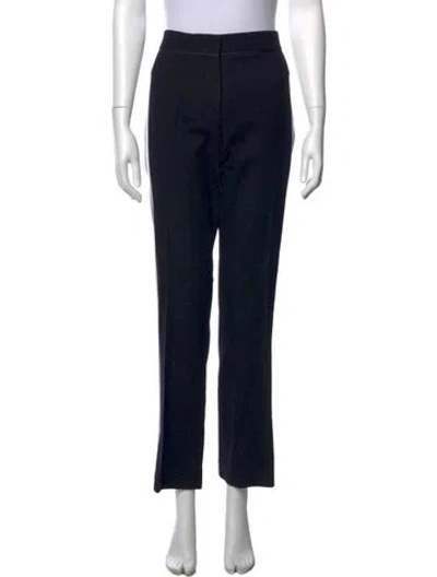 Pre-owned Derek Lam Straight Leg Pants In Black