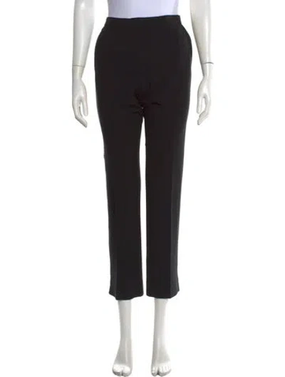 Pre-owned Derek Lam Straight Leg Pants In Black