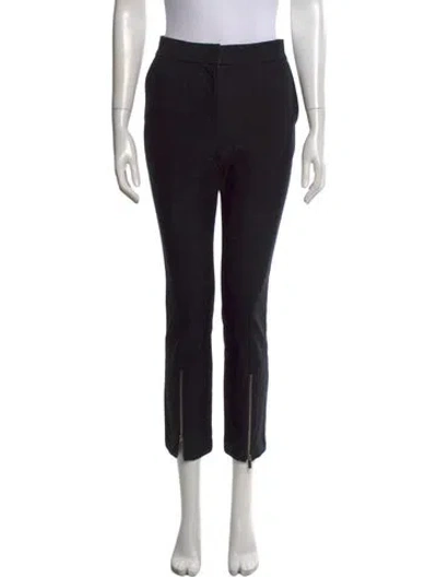 Pre-owned Derek Lam Straight Leg Pants In Black