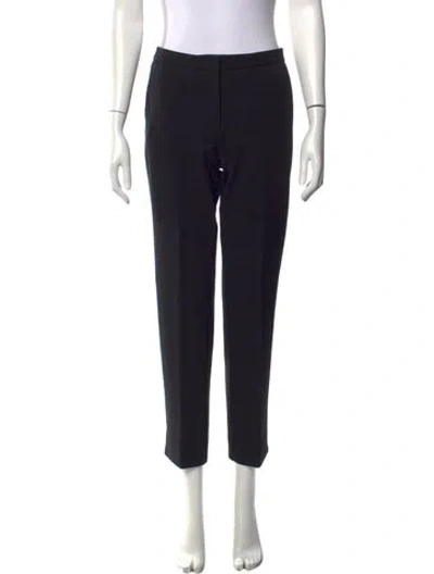 Pre-owned Derek Lam Straight Leg Pants In Black