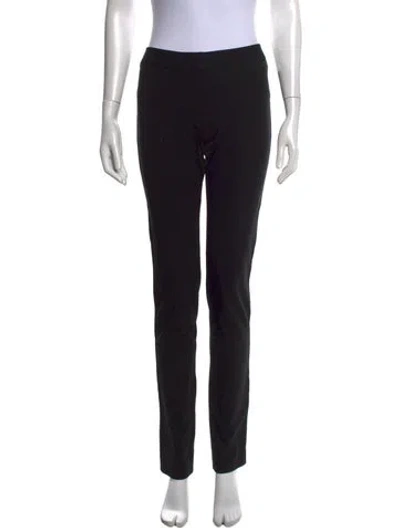 Pre-owned Derek Lam Straight Leg Pants In Black