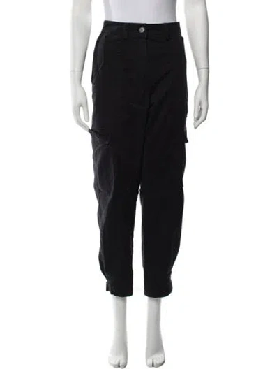 Pre-owned Derek Lam Straight Leg Pants In Black