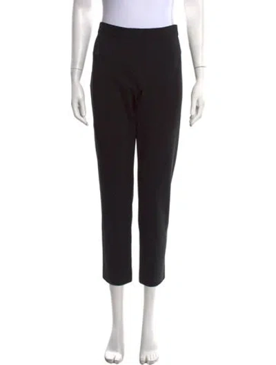Pre-owned Derek Lam Straight Leg Pants In Black