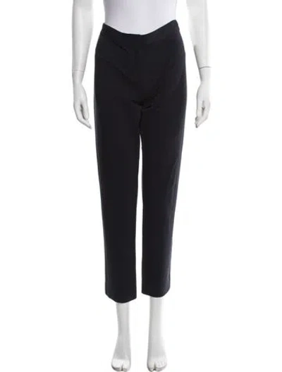 Pre-owned Derek Lam Straight Leg Pants In Black