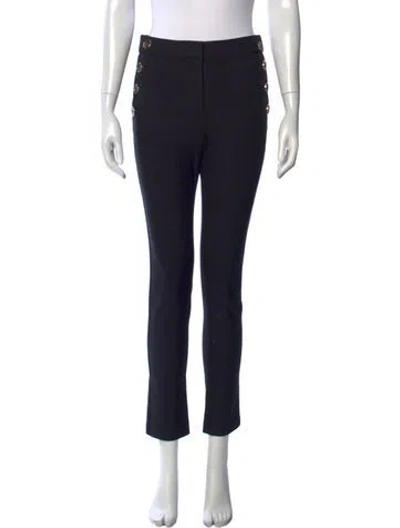 Pre-owned Derek Lam Straight Leg Pants In Black