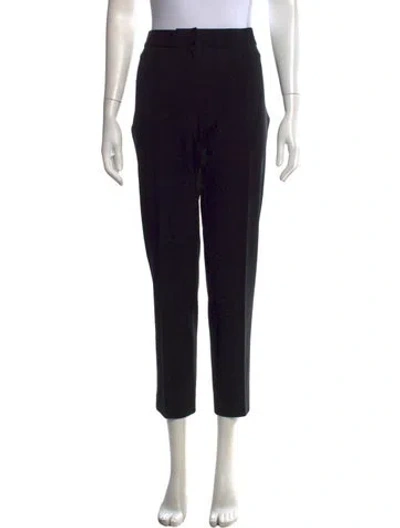 Pre-owned Derek Lam Straight Leg Pants In Black