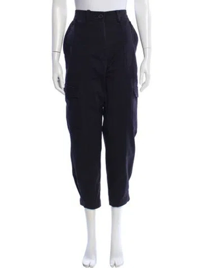 Pre-owned Derek Lam Straight Leg Pants In Blue