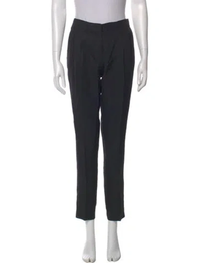 Pre-owned Derek Lam Straight Leg Pants In Blue