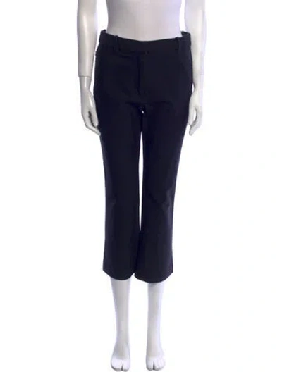 Pre-owned Derek Lam Straight Leg Pants In Blue