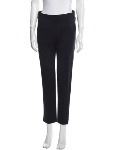 Pre-owned Derek Lam Straight Leg Pants In Blue