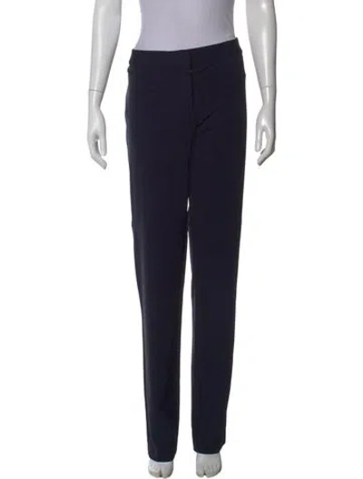 Pre-owned Derek Lam Straight Leg Pants In Blue