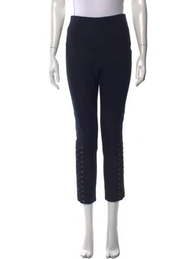 Pre-owned Derek Lam Straight Leg Pants In Blue