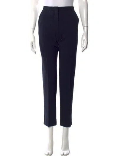 Pre-owned Derek Lam Straight Leg Pants In Blue