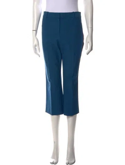 Pre-owned Derek Lam Straight Leg Pants In Blue