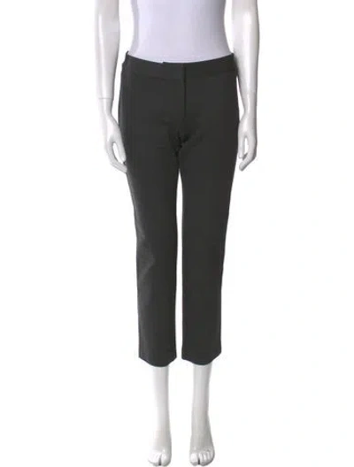 Pre-owned Derek Lam Straight Leg Pants In Gray