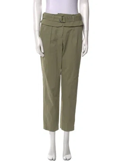 Pre-owned Derek Lam Straight Leg Pants In Green
