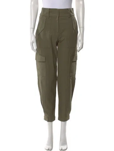 Pre-owned Derek Lam Straight Leg Pants In Green