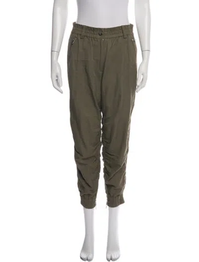 Pre-owned Derek Lam Straight Leg Pants In Green