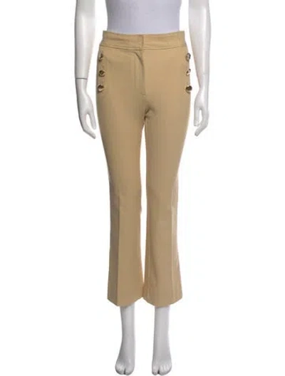 Pre-owned Derek Lam Straight Leg Pants In Neutral