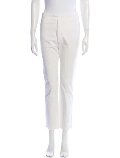 Pre-owned Derek Lam Straight Leg Pants In Neutral
