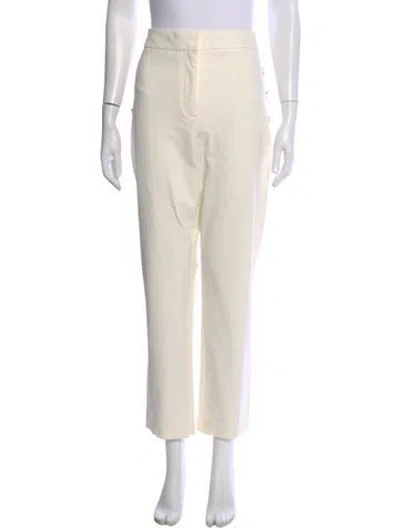 Pre-owned Derek Lam Straight Leg Pants In Neutral