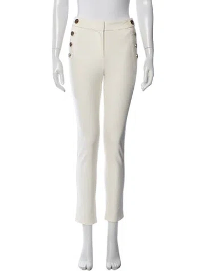 Pre-owned Derek Lam Straight Leg Pants In Neutrals