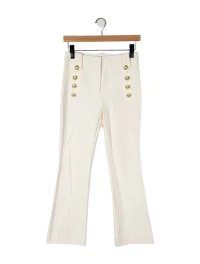Pre-owned Derek Lam Straight Leg Pants In Yellow