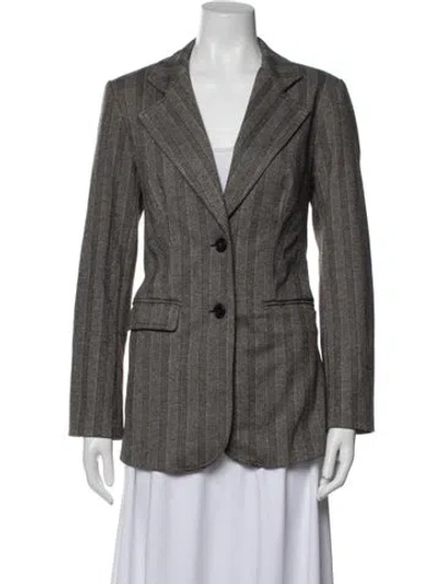 Pre-owned Derek Lam Striped Blazer In Multicolor