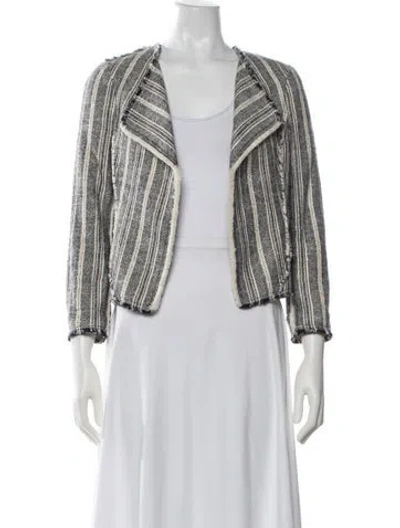 Pre-owned Derek Lam Striped Jacket In Neutrals
