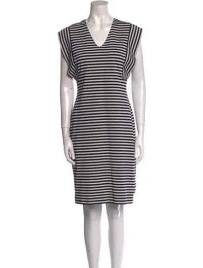 Pre-owned Derek Lam Striped Knee-length Dress In Multi