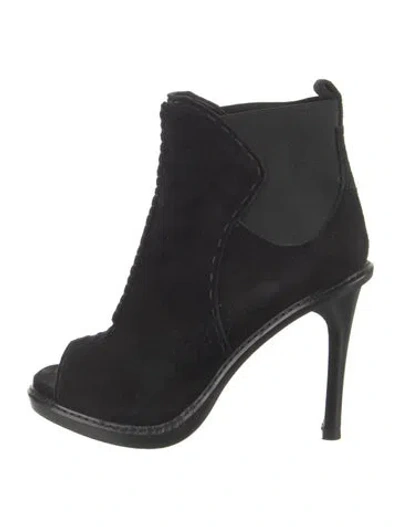 Pre-owned Derek Lam Suede Boots In Black