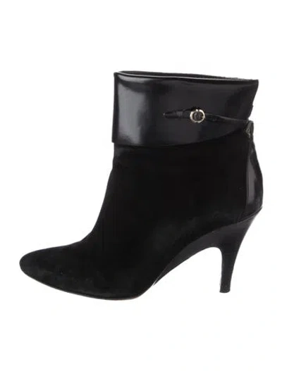 Pre-owned Derek Lam Suede Boots In Black