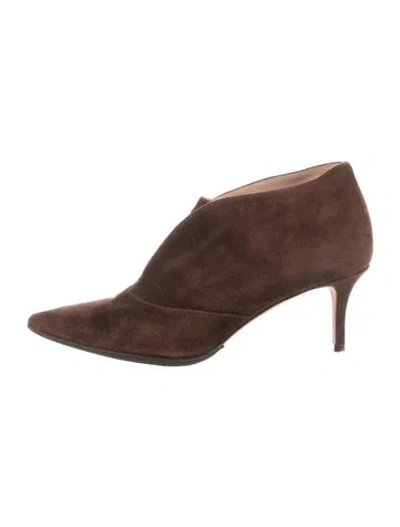 Pre-owned Derek Lam Suede Pumps In Brown