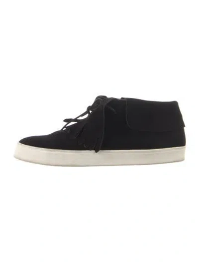 Pre-owned Derek Lam Suede Sneakers In Blue