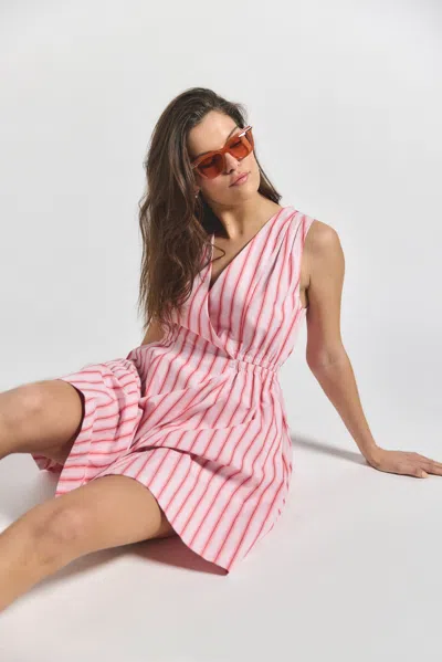 Derek Lam Tia Dress In Pink