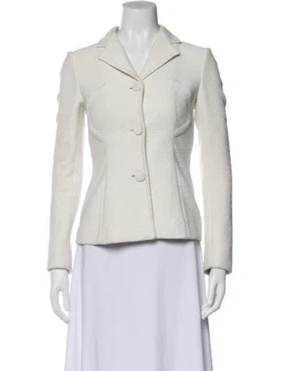 Pre-owned Derek Lam Tie-dye Print Blazer In Neutral
