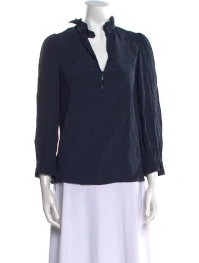 Pre-owned Derek Lam Top In Blue