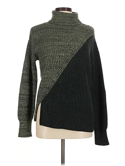 Pre-owned Derek Lam Turtleneck Sweater In Green