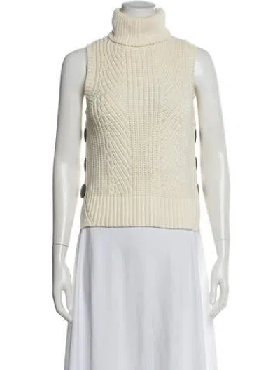 Pre-owned Derek Lam Turtleneck Sweater In Neutral