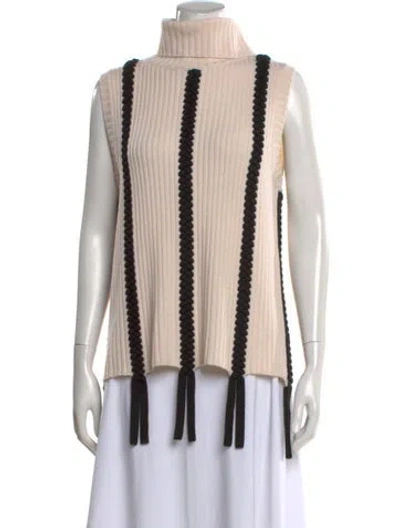 Pre-owned Derek Lam Turtleneck Sweater In Neutral