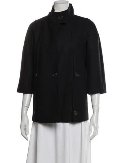 Pre-owned Derek Lam Virgin Wool Jacket In Black