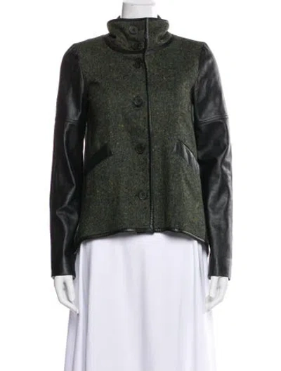Pre-owned Derek Lam Virgin Wool Jacket In Multi